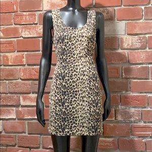 Forever Animal Print Sleeveless Dress